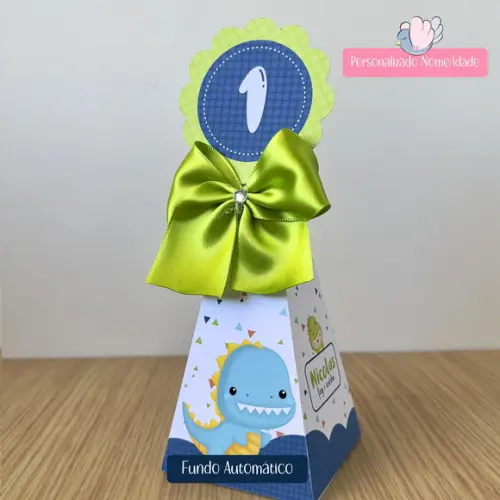 Personalizados - Caixinhas - Dino Baby - 30 Itens