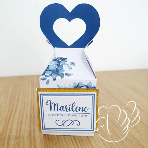 Personalizados - Caixinhas - Floral Adulto - 10 Itens