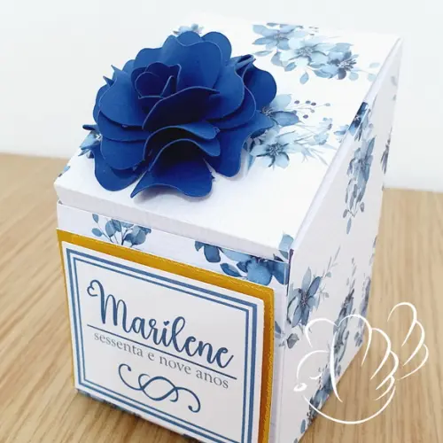 Personalizados - Caixinhas - Floral Adulto - 10 Itens