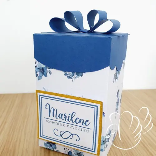Personalizados - Caixinhas - Floral Adulto - 10 Itens