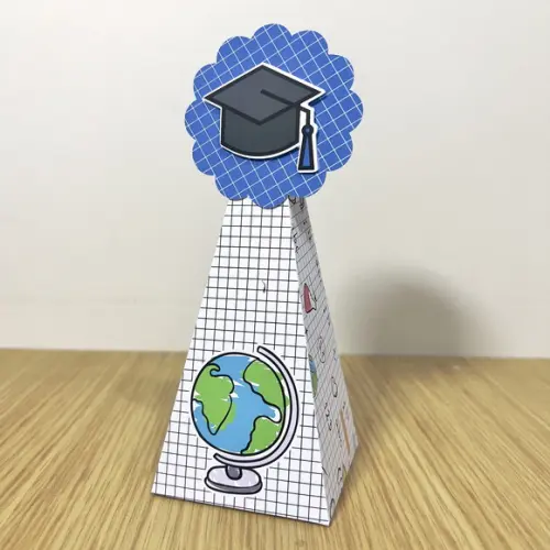 Personalizados - Caixinhas - Formatura Azul - 10 Itens