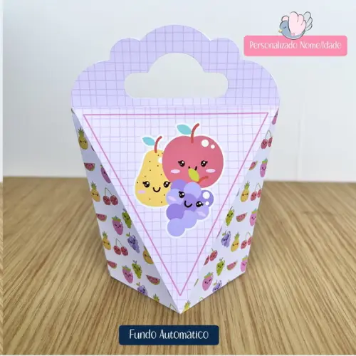 Personalizados - Caixinhas - Frutinhas - 15 Itens