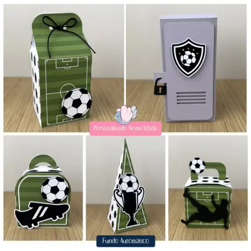 Personalizados - Caixinhas - Futebol - 30 Itens