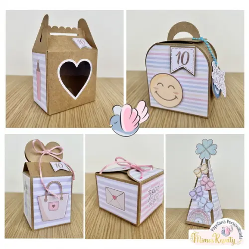 Personalizados - Caixinhas - Good Vibes - 10 Itens