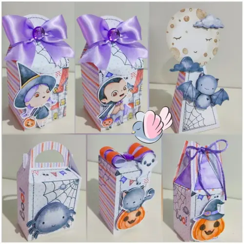 Personalizados - Caixinhas - Halloween - 10 Itens