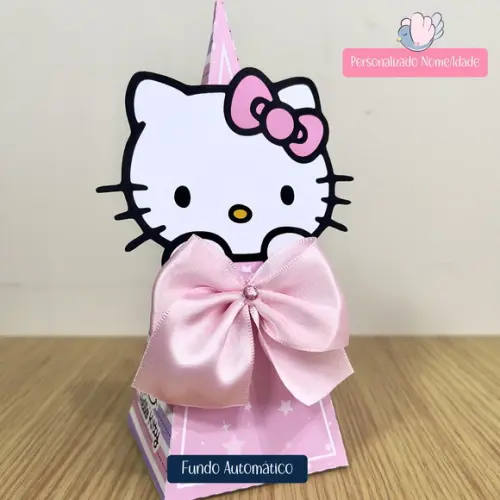 Personalizados - Caixinhas - Hello Kitty Rosa - 30 Itens