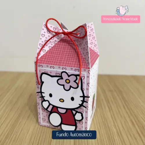 Personalizados - Caixinhas - Hello Kitty Vermelha - 15 Itens