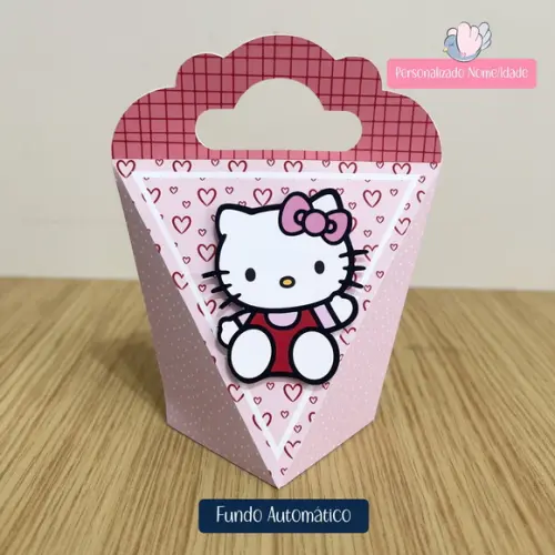 Personalizados - Caixinhas - Hello Kitty Vermelha - 30 Itens