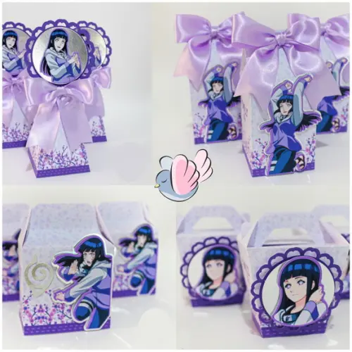 Personalizados - Caixinhas - Hinata - 10 Itens