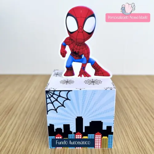 Personalizados - Caixinhas - Homem Aranha - 15 Itens