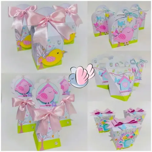 Personalizados - Caixinhas - Jardim Encantado - 10 Itens