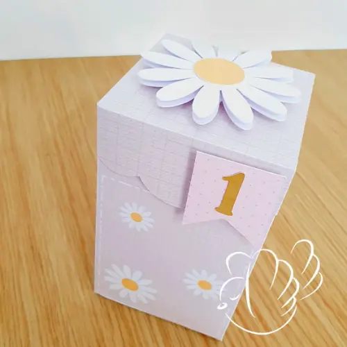 Personalizados - Caixinhas - Margaridas - 10 Itens