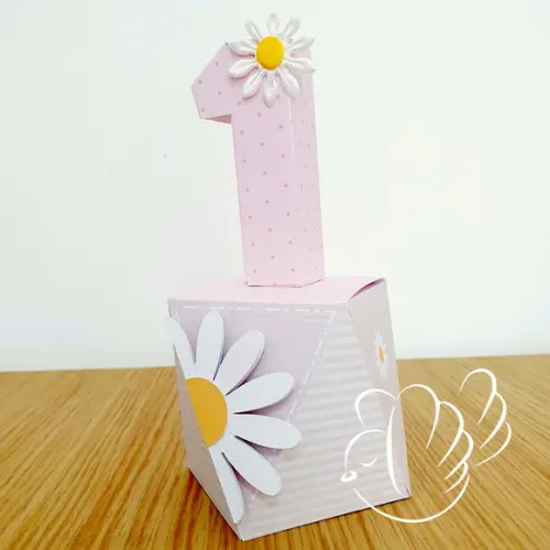Personalizados - Caixinhas - Margaridas - 10 Itens