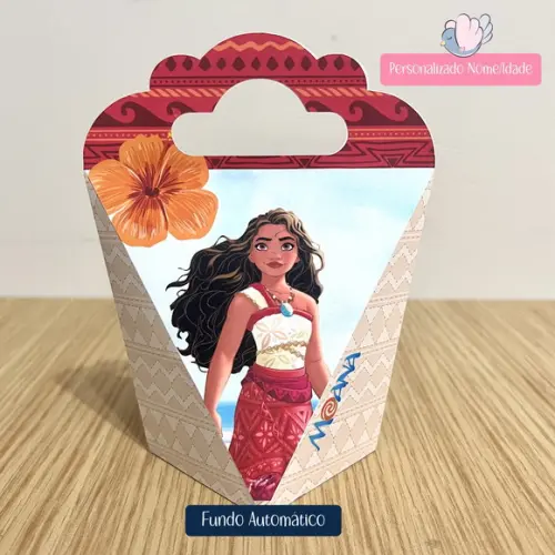 Personalizados - Caixinhas - Moana - 20 Itens