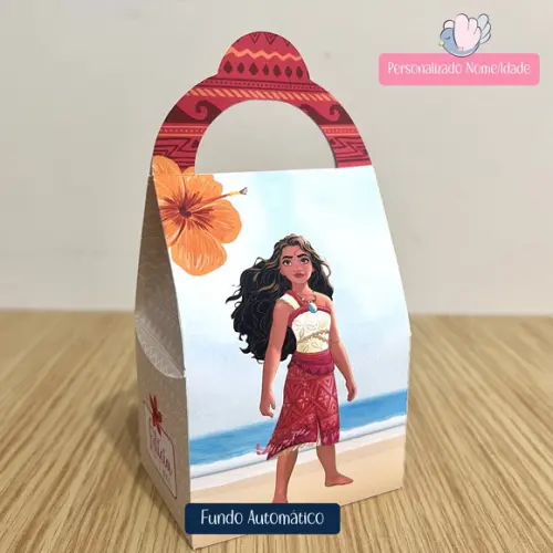 Personalizados - Caixinhas - Moana - 20 Itens