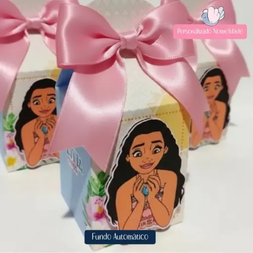 Personalizados - Caixinhas - Moana - 25 Itens