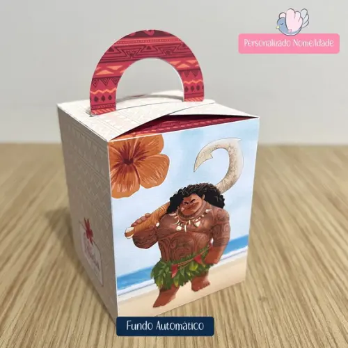 Personalizados - Caixinhas - Moana - 50 Itens