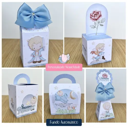 Personalizados - Caixinhas - Pequeno Principe - 10 Itens