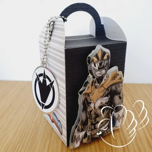 Personalizados - Caixinhas - Power Rangers - 10 Itens