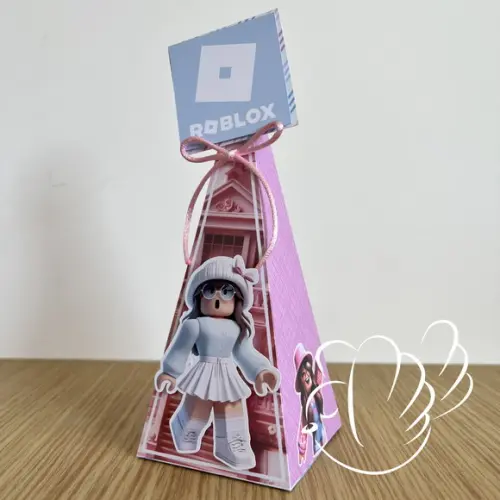 Personalizados - Caixinhas - Roblox Menina - 10 Itens