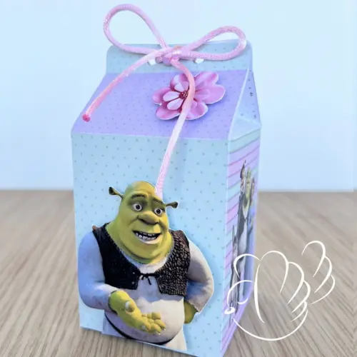 Personalizados - Caixinhas - Shrek Menina - 10 Itens