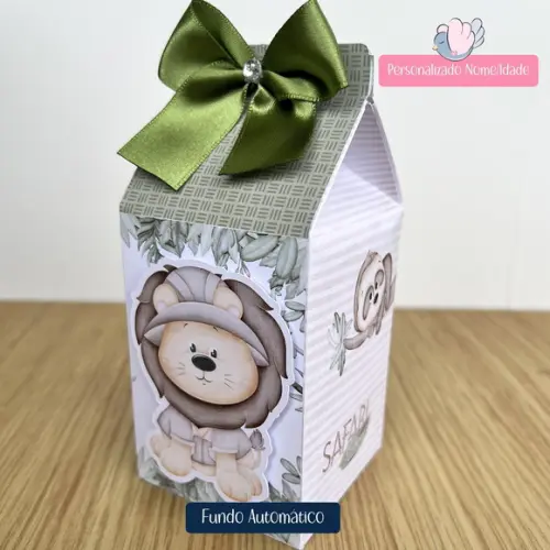 Personalizados - Caixinhas - Safari Menino - 15 Itens