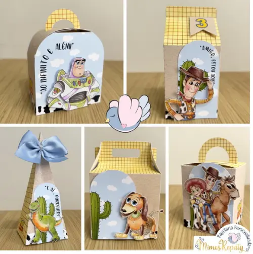 Personalizados - Caixinhas - Toy Story - 10 Itens