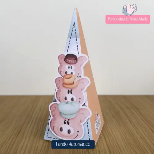 Personalizados - Caixinhas - Tres Porquinhos - 15 Itens