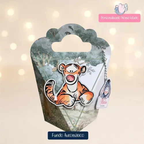 Personalizados - Caixinhas - Ursinho Pooh Vintage- 20 Itens