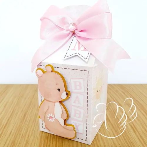 Personalizados - Caixinhas -- Ursinho Raio de Sol - 10 Itens