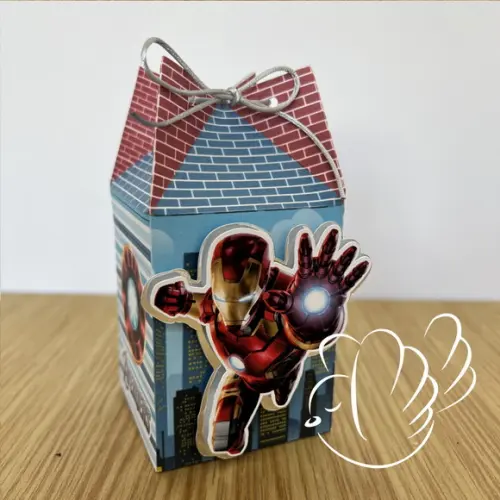 Personalizados - Caixinhas - Vingadores - 10 Itens