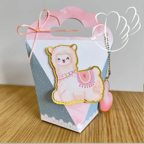 Personalizados - Caixinhas -lhama - 10 Itens