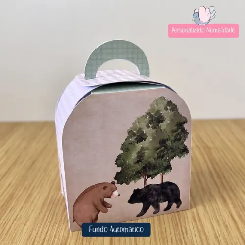 Personalizados - Caixinhas- Acampamento - 10 Itens