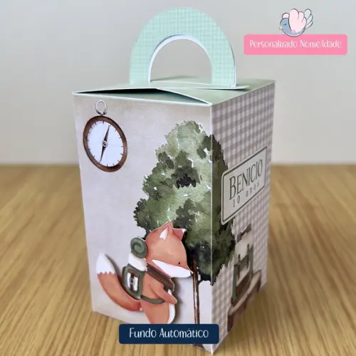 Personalizados - Caixinhas- Acampamento - 10 Itens