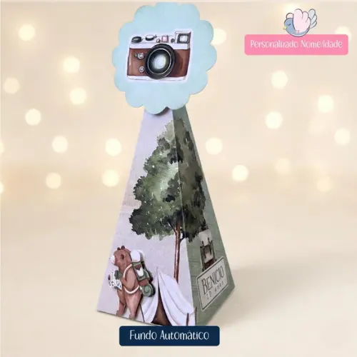 Personalizados - Caixinhas- Acampamento - 50 Itens