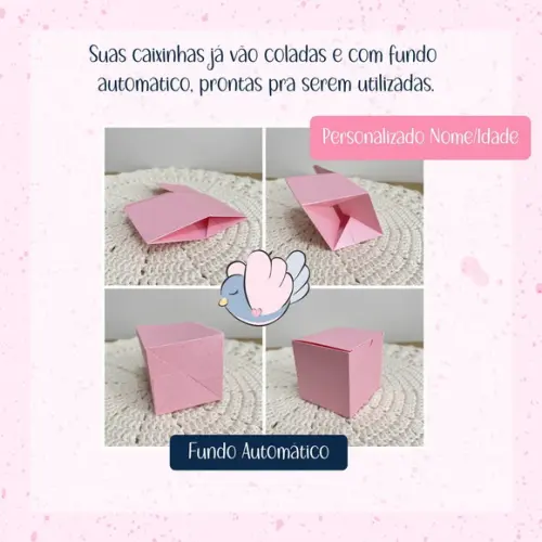 Personalizados - Caixinhas- Jardim das Borboletas - 15 Itens