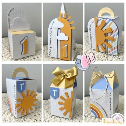 Personalizados - Minha Primeira Volta ao Sol - 10 Itens