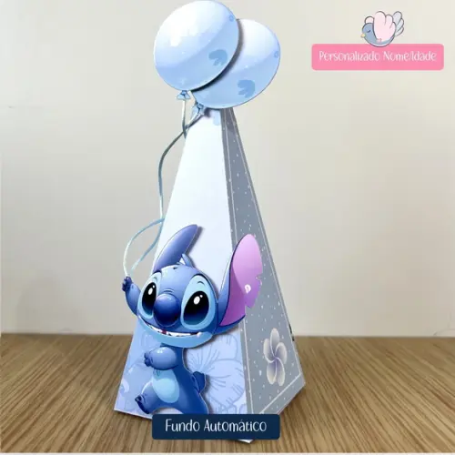 Personalizados- Caixinhas - Chá de Bebê Stitch - 15 Itens
