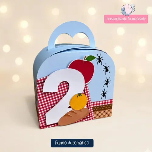 Personalizados- Caixinhas - Piquenique - 20 Itens