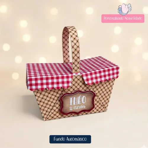 Personalizados- Caixinhas - Piquenique - 25 Itens