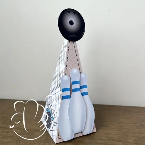 Personalizados-caixinhas - Boliche - 10 Itens
