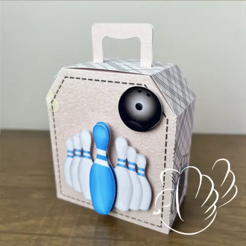 Personalizados-caixinhas - Boliche - 10 Itens