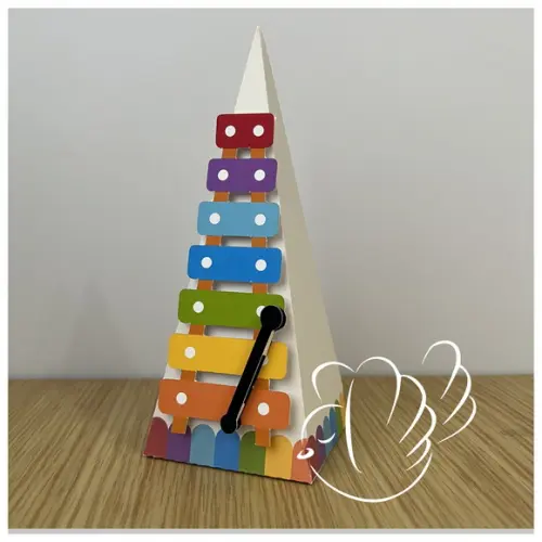 Personalizados-caixinhas - Instrumentos Musicais - 10 Itens