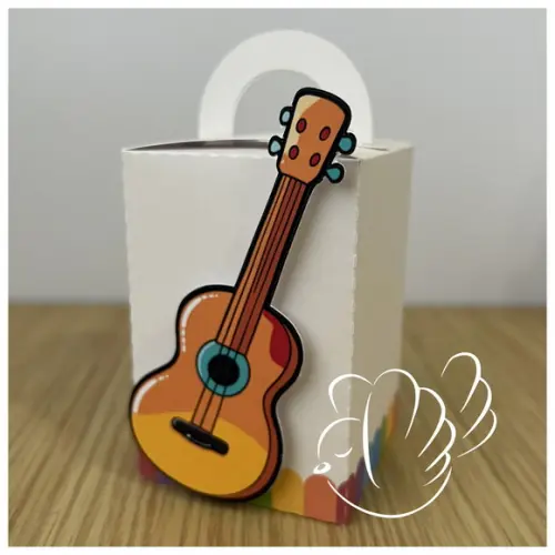 Personalizados-caixinhas - Instrumentos Musicais - 10 Itens