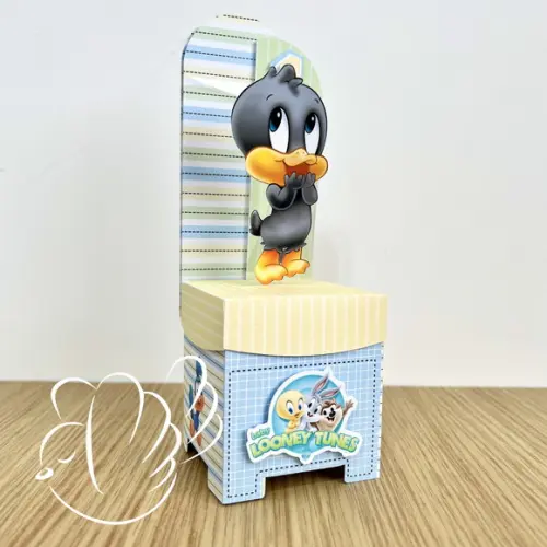 Personalizados-caixinhas - Looney Tunes Baby - 10 Itens
