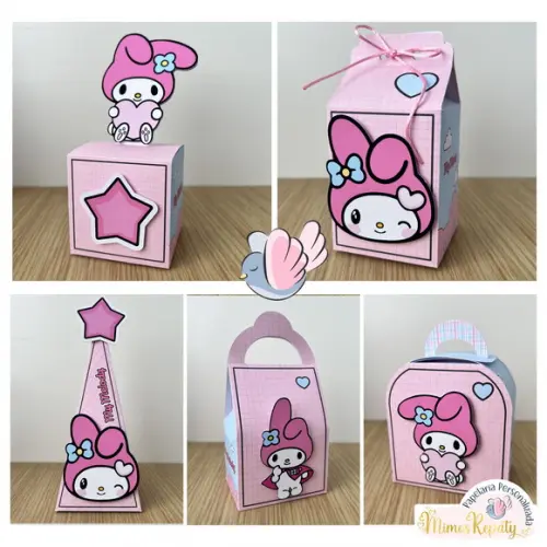 Personalizados-caixinhas - My Melody - 10 Itens