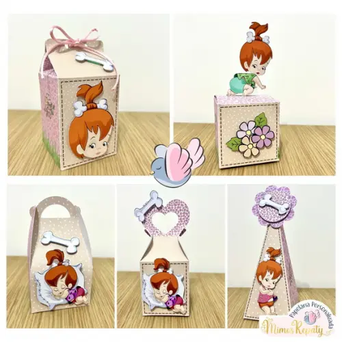 Personalizados-caixinhas - Pedrita - 10 Itens