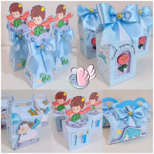 Personalizados-caixinhas - Pequeno Principe - 10 Itens