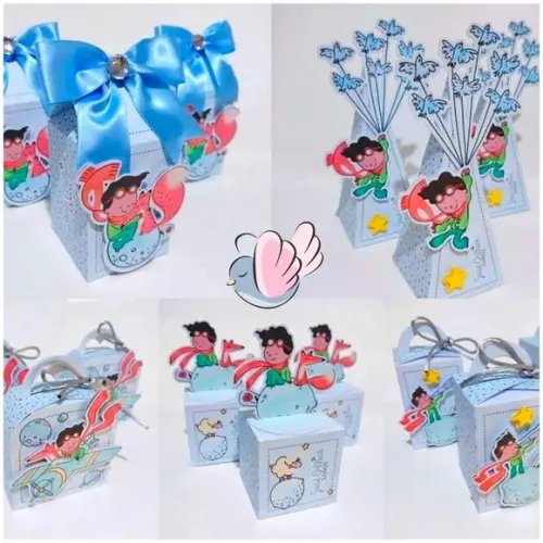 Personalizados-caixinhas - Pequeno Principe - 10 Itens
