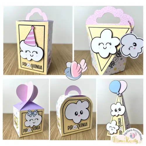Personalizados-caixinhas - Pipoquinhas - 10 Itens